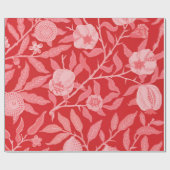 Papier Cadeau Pomegranate in Christmas Red (Plat)