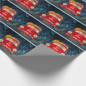 Papier Cadeau Poméranie Chien voiture voiture effrayant Hallowee (Coin)