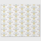 Papier Cadeau Poméranie de Noël (Plat)