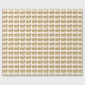 Papier Cadeau Pomme cuite tranche de tourte Vanille crème glacée (Plat)