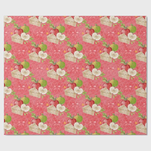 Papier Cadeau Pomme de notre Baby shower oculaire papier d'envel (Plat)