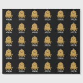 Papier Cadeau Pomme de terre drôle Pomme de terre jeu de crapaud (Plat)