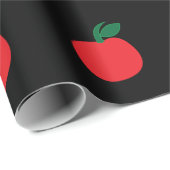 Papier Cadeau Pomme Fruit Pomme (Coin rond)
