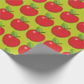 Papier Cadeau Pomme rouge (Coin)