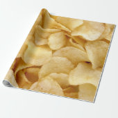 Papier Cadeau Pommes chips (Déroulé)
