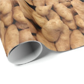 Papier Cadeau Pommes de terre (Coin rond)