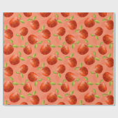 Papier Cadeau Pommes rouges (Plat)