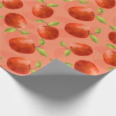 Papier Cadeau Pommes rouges (Coin)