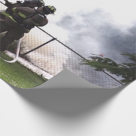 Papier Cadeau Pompier (Coin)