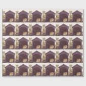 Papier Cadeau Pont couvert (Plat)