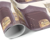 Papier Cadeau Pont couvert (Coin rond)