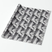 Papier Cadeau Pont couvert (Déroulé)