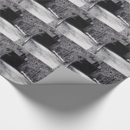 Papier Cadeau Pont couvert (Coin)