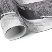 Papier Cadeau Pont couvert (Coin rond)