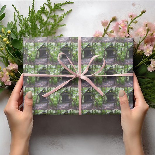 Papier Cadeau Pont couvert de Cambron, Comté de Madison, Alabama