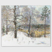 Papier Cadeau pont d'hiver (Plat)