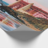 Papier Cadeau Pont d'or (Coin)