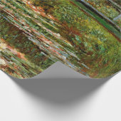 Papier Cadeau Pont français de Monet Giverney (Coin)