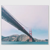 PAPIER CADEAU PONT GOLDEN GATE CALIFORNIE (Plat)
