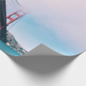 PAPIER CADEAU PONT GOLDEN GATE CALIFORNIE (Coin)