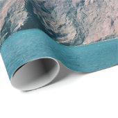 PAPIER CADEAU PONT GOLDEN GATE CALIFORNIE (Coin rond)