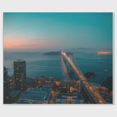 PAPIER CADEAU PONT OAKLAND (Plat)