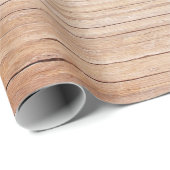 Papier Cadeau Pont rustique en bois dans le pays (Coin rond)