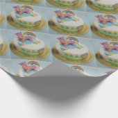 Papier Cadeau Pony cake 1 (Coin)