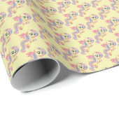 Papier Cadeau Pony Wrapping Paper (Coin rond)