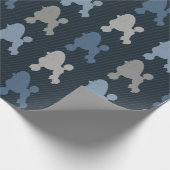 Papier Cadeau Poodle (Coin)