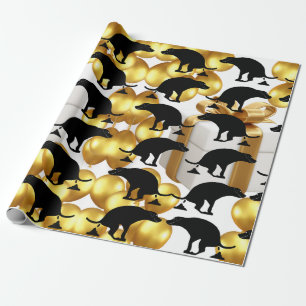 Papier Cadeau Pooper de la fête Hilarious Pooping Chien