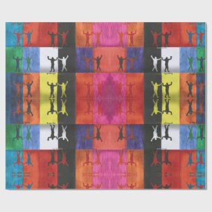 Papier Cadeau Pop art no.1 par Yeshaya Dank - unité et harmonie