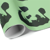 Papier Cadeau Pop Art Panda (Coin rond)