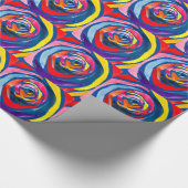 Papier Cadeau pop art rose Abstrait (Coin)