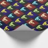 Papier Cadeau Pop Art Skull (Coin)