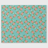 Papier Cadeau Pop de crème glacée Tie Dye Watermelon (Plat)