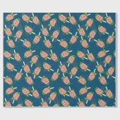 Papier Cadeau Pop de crème glacée Tie Dye Watermelon (Plat)