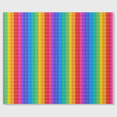 Papier Cadeau Pop It Boy Anniversaire coloré (Plat)