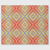 Papier Cadeau Pop Of Reds Alternative Motif Diamant (Plat)