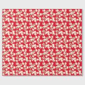 Papier Cadeau Popcorn Anniversaire de la fête du cinéma (Plat)