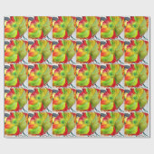 Papier Cadeau Poppy Art macro poppy (Plat)