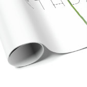 Papier Cadeau POPPY Collection 50e anniversaire WP personnalisé (Coin rond)