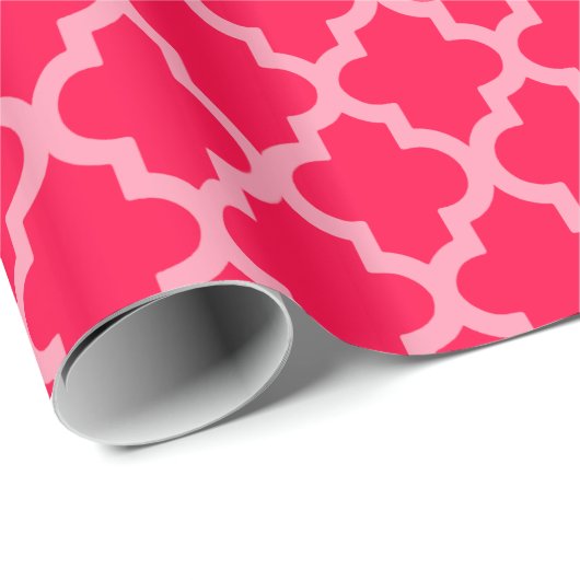 Papier Cadeau Poppy Marocain Moods Quatrefoil (Coin rond)