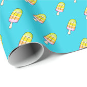 Papier Cadeau Popsicle (Coin rond)