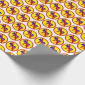 Papier Cadeau Populaire anti-démocrate (Coin)