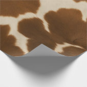 Papier Cadeau Populaire Vache Faux Cuir Elégante Collection (Coin)