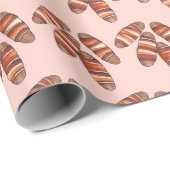 Papier Cadeau Porcs dans les couvertures Bacon Sausage Royaume-U (Coin rond)
