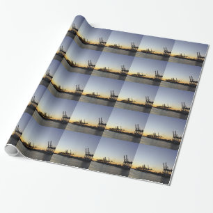 Papier Cadeau port de hambourg