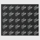 Papier Cadeau Porte-avions Nimitz Wrappingpaper (Plat)