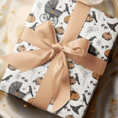 Papier Cadeau Porte-bébé gothique Halloween